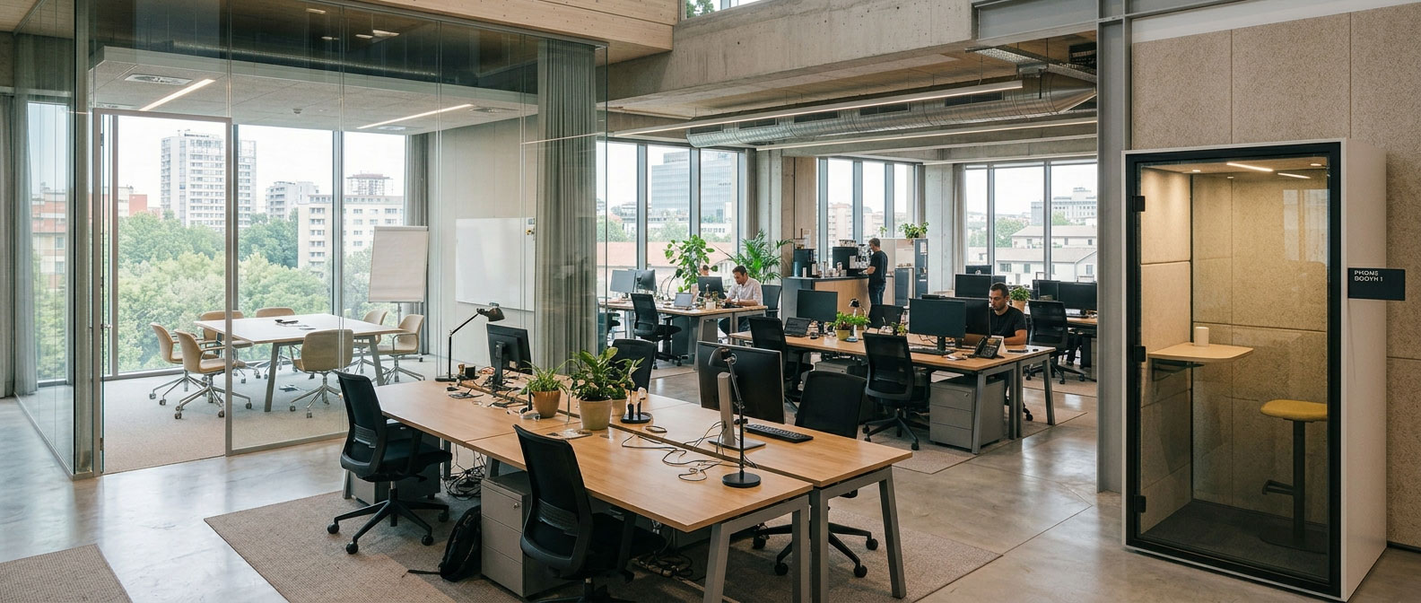 Parete open space